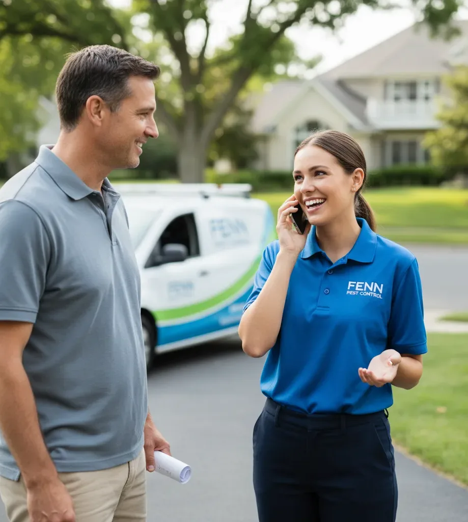Fenn Pest Control customer support in Clyde